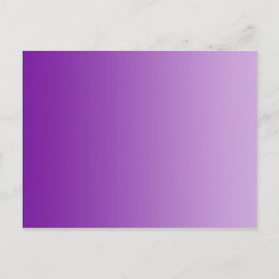 ONLY COLOR gradients - purple Postcard