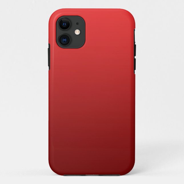ONLY COLOR gradients - red love Case-Mate iPhone Case (Back)