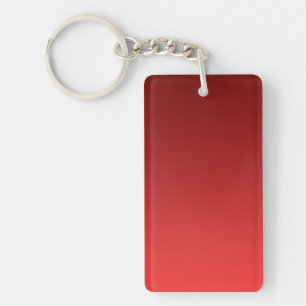 ONLY COLOR gradients - red love Key Ring