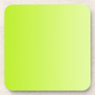 ONLY COLOR gradients - spring green Coaster