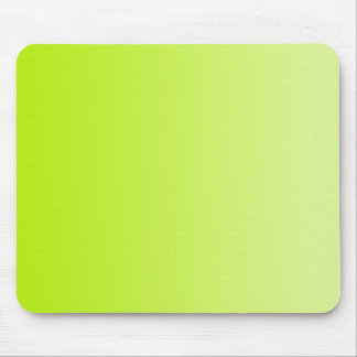 ONLY COLOR gradients - spring green Mouse Pad