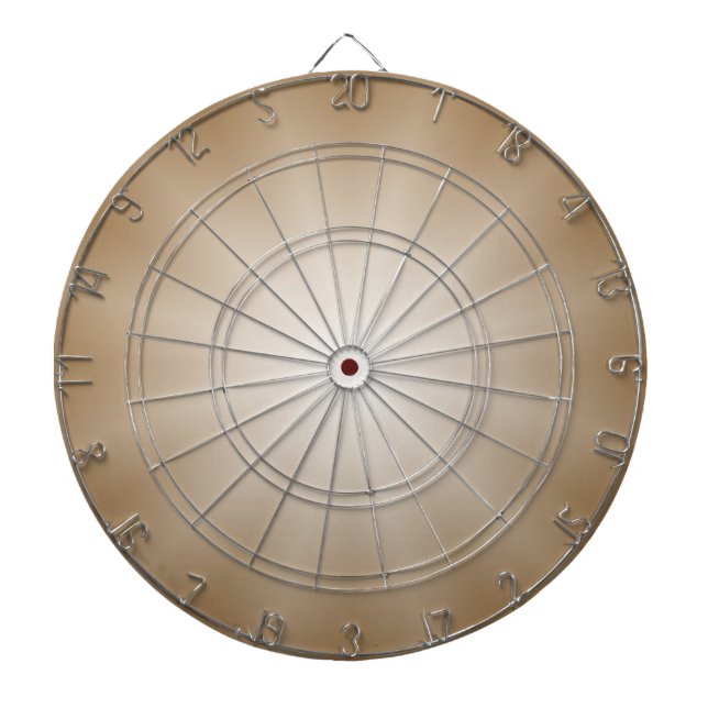 ONLY COLOR gradients Star - brown Dartboard (Front)