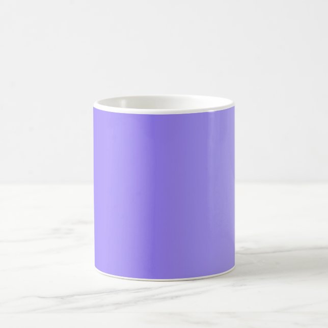 ONLY COLOR gradients - violet Coffee Mug (Center)