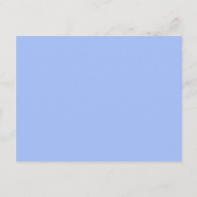 ONLY COLOR - light blue Postcard (Front)