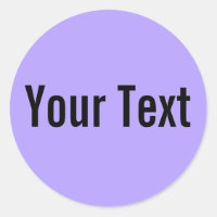 ONLY COLOR | light violet + your text