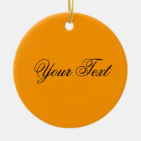ONLY COLOR / orange + your text