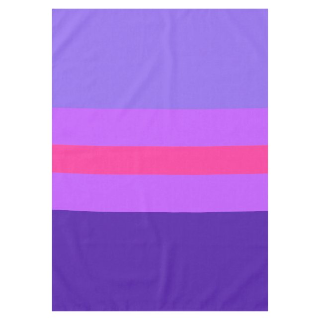 ONLY COLOR pattern violet lilac + your backgr. Tablecloth (Front)