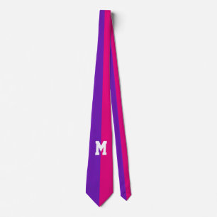 Only Colour Backgr. - 1/2 purple + your idea Tie