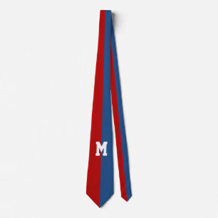 Only Colour Backgr. - 1/2 red + your idea Tie