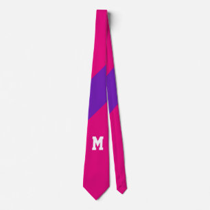 Only Colour Backgr. - diagonal purple + your idea Tie