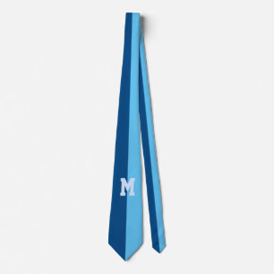 Only Colour Background - 1/2 dark blue + your idea Tie