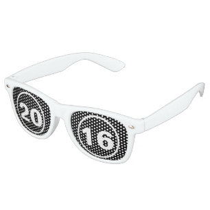 Only Colour Background - black + your ideas Retro Sunglasses