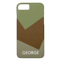 Only Colour Background - dark brown olive green