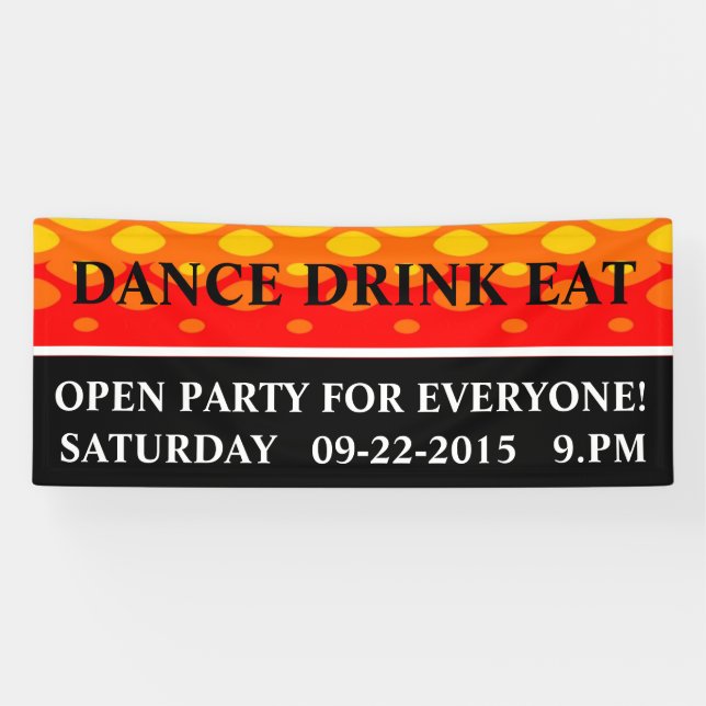 Only Colour fire red yellow & stripe + your idea Banner (Horizontal)