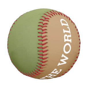Only Colour gradients - brown & olive green Baseball