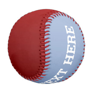 Only Colour gradients - dark blue & dark red Baseball
