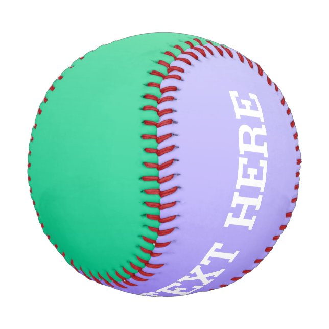 Only Colour gradients - violet & mint Baseball (Angled)