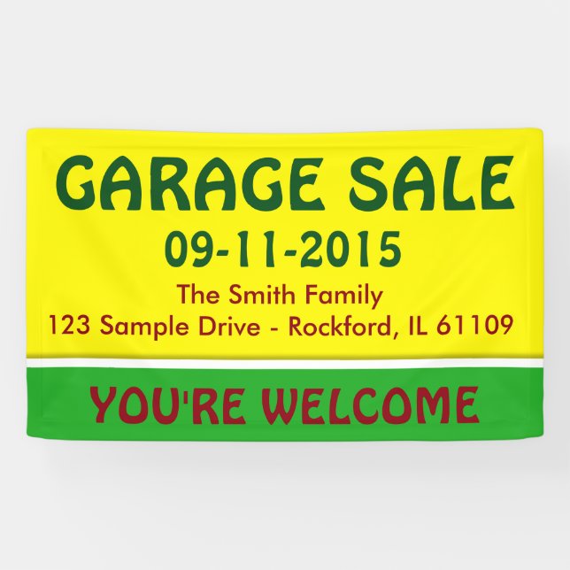 Only Colour lemon yellow & stripe + your idea Banner (Horizontal)