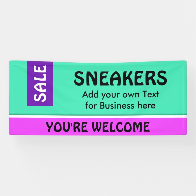 Only Colour mint green & stripe + your idea Banner (Horizontal)