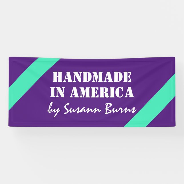Only Colour mint & Words + your ideas Banner (Horizontal)