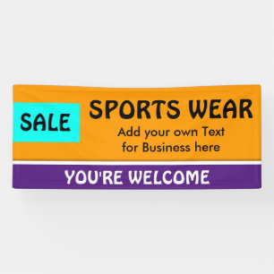 Only Colour orange cyan & stripe + your idea Banner