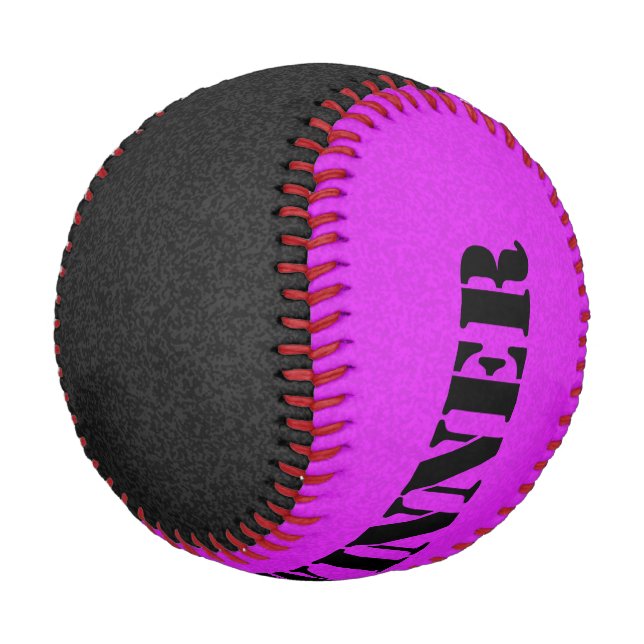 Only Colour splatter - black & dark pink Baseball (Angled)
