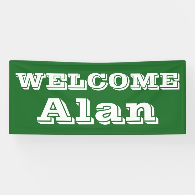 Only Colour & Words + your ideas Banner (Horizontal)