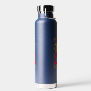 Only Few Can Finish Gym - Vintage Weightlifting Water Bottle