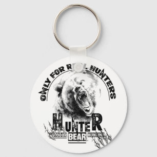 Only for real hunters T-Shirt Key Ring