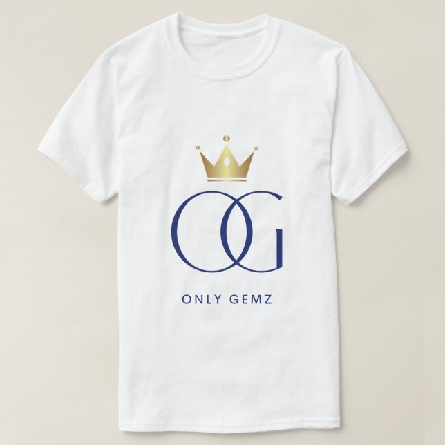 Only Gemz Logo T-Shirt - Official  (Design Front)