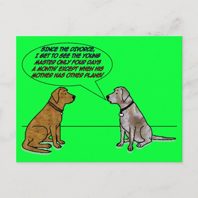 Only Get To See The Young Master, Unless.... Postcard (Front)