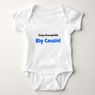 Only Grandchild -> BIG COUSIN! Baby Bodysuit