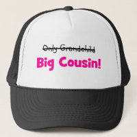 Only Grandchild -> BIG COUSIN! (pink)