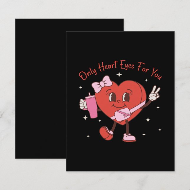 Only Heart Eyes For You Enclosure Card (Front/Back)