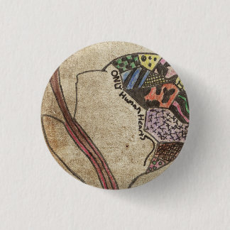 Only Hearts (B) 3 Cm Round Badge