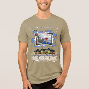 Only in a Jam Office Humor Tri-Blend Shirt
