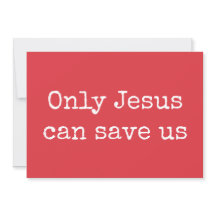 Only Jesus Can Save Us Christian Gospel Message V2