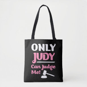 Only Judy Can Judge Me funny bag