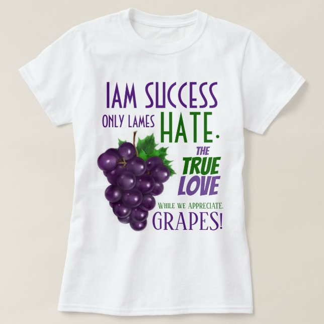 ONLY LAMES HATE All-Over-Print T-Shirt (Design Front)