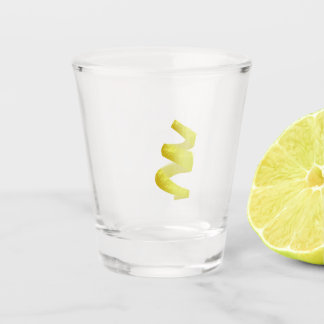 only lemon Shot glass