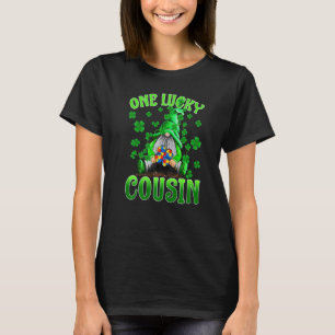 Only Lucky Cousin Gnomes Autism St Patrick's Day T-Shirt