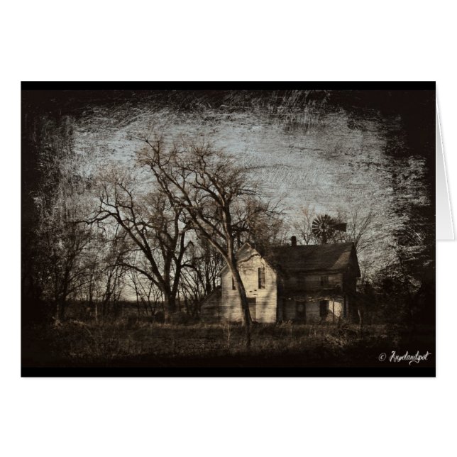 Only Memories Remain, Abandoned Farm House (Front Horizontal)