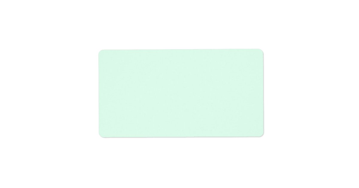 Only mint green pretty pastel solid colour OSCB12 | Zazzle