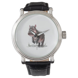 ONLY MOO DENG ART T-Shirt Watch