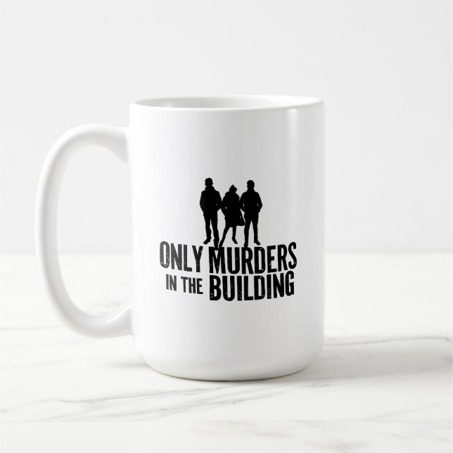 Only Murders - Mabel Oliver and Charles Script Coffee Mug (Left)