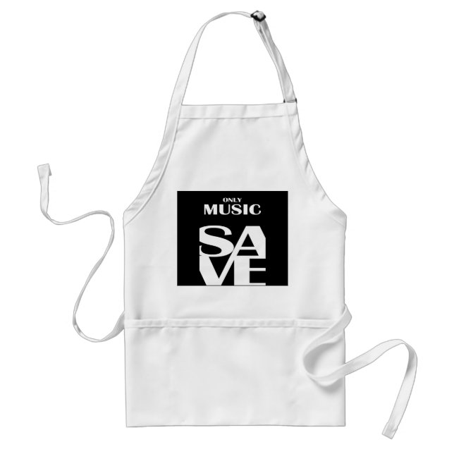 Only Music Save. Standard Apron (Front)