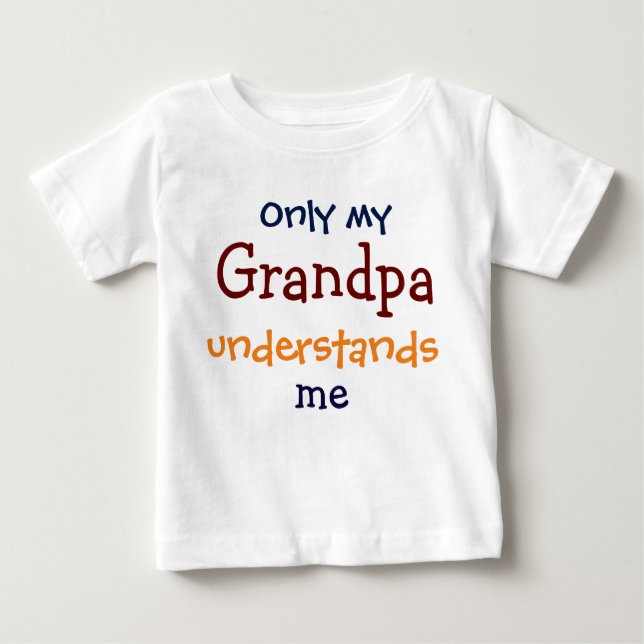 Only My Grandpa Understands Me Child's T-Shirt (Front)