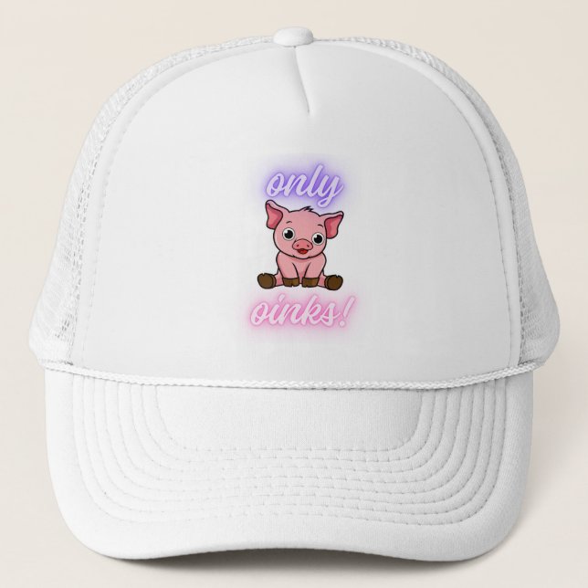 Only Oinks Trucker Hat (Front)