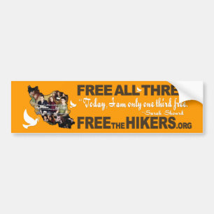 Only One Third Free BUMPER STICKER