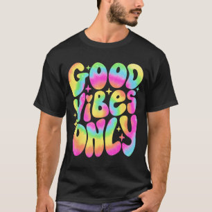 Only Peace Love 60s 70s Tie Dye Groovy Hippie T-Shirt